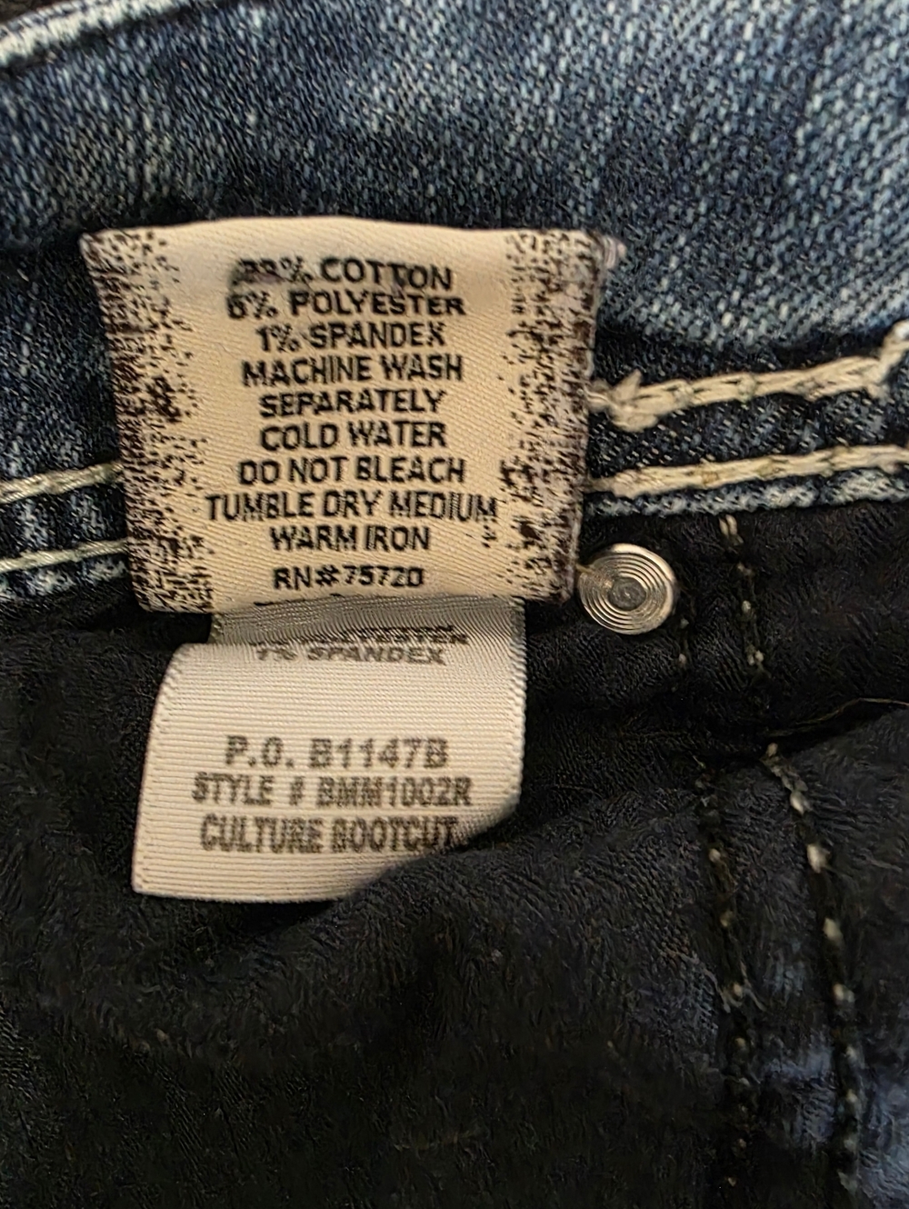 BKE Denim Mid-Rise Blue Women’s Jeans - Picture 9 of 11
